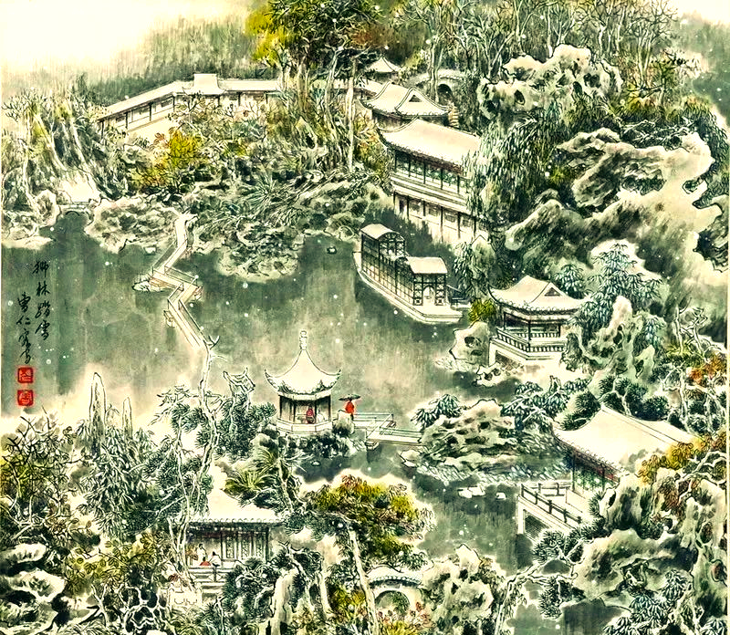 你能看懂山水画和园林画的游园密码吗?...